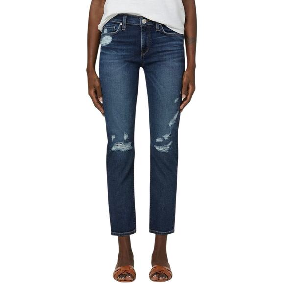 Hudson Women’s Mid-Rise Ankle Jeans distressed- Size 29 - Picture 9 of 10